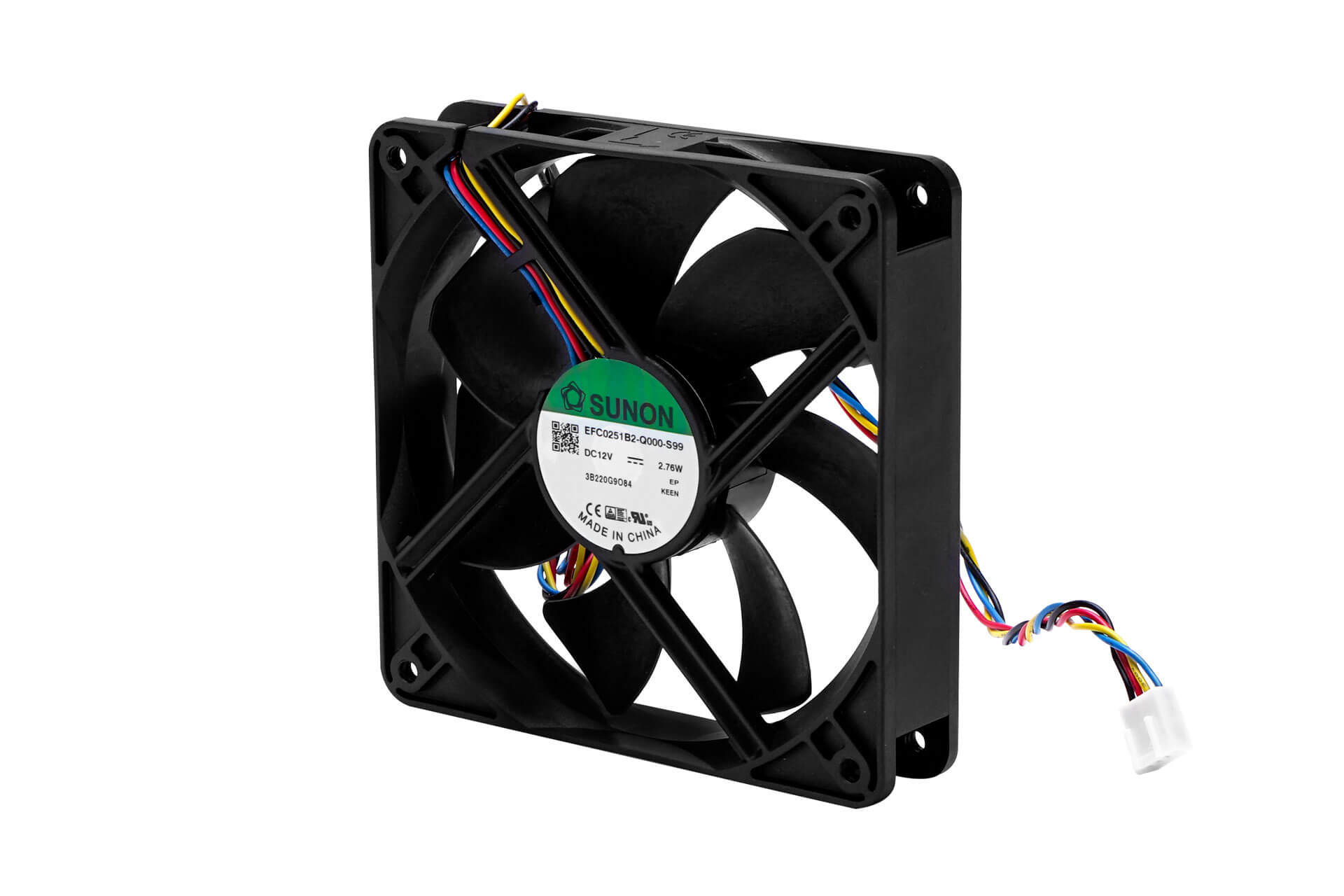 Fan - server system assembly